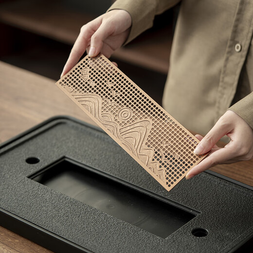 Made in Tokyo, a complete set of tea sets, Tianqing Ru Kiln teapot, Kung Fu tea set, Yurun Tianqing 18-piece gift box set