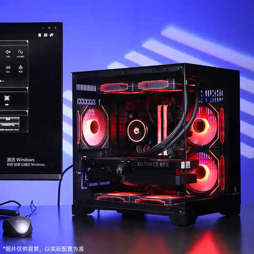 Yeston Core i5 14600KF/RTX4060/5060Ti assembled computer host Delta Datile game host computer desktop sea view room DIY complete machine configuration six Core i7丨RTX5060 game top configuration