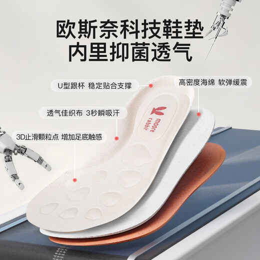 More Rabbit Children's Shoes Autumn and Winter New Kindergarten Boys Toddler Shoes Waterproof Shoes Girls Toddler Shoes Lighting Stable Shoes Versatile