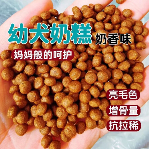 Special dog food for puppies, milk cake food, small grains, small milk dogs, small dogs, Teddy puppy food, golden retriever puppy food, wholesale beef flavor puppy food 2.5kg
