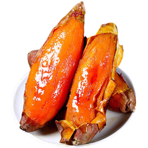 Jingxianjiang Shandong Authentic Tobacco No. 25 Honey Potato Freshly Digged Sweet Potato Sweet Potato Yellow Heart Candy Heart-flow Oil Roasted Sweet Potato Vegetable Net 4.5 Jin Jin equals 0.5 kg Selected small fruits Single fruit less than 3 taels