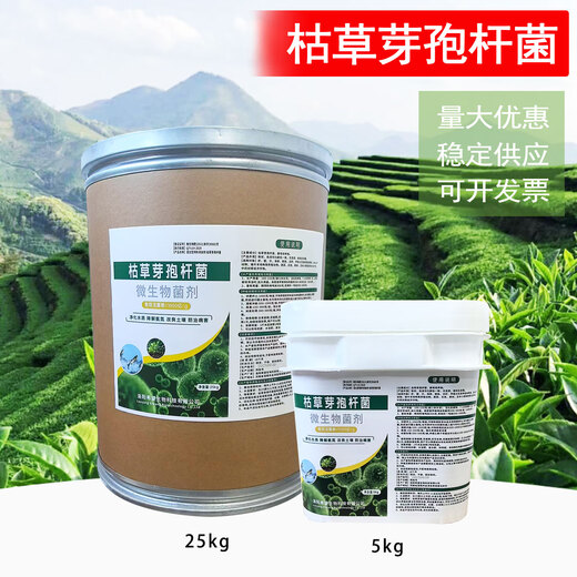 100 billion Bacillus subtilis microbial bacteria for aquaculture, agricultural planting, root rot, veterinary general type 20 billion 10Jin Jin equal to 0.5kg barreled