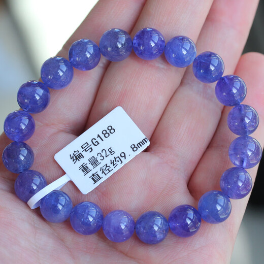 DL 1998 Fat Dong Lai Quality Tanzanite Bracelet High Quality Natural Bracelet Bracelet for Women Ocean Star Sapphire Blue G215