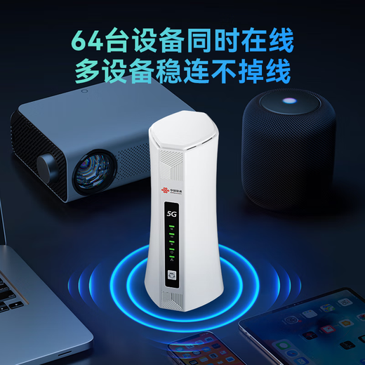 China Unicom móvil portátil wifi6 tarjeta inalámbrica sin tarjeta 5g/4gcpe tarjeta de Internet doméstica portátil tráfico de alta velocidad Enrutador Gigabit modelo 2025 5GCPE chip insignia + mejora de señal producida por China Unicom