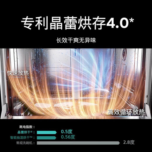 Siemens 16 sets of all-purpose cabin independent built-in dishwasher independent crystal drying and storage SJ25ZI00MC