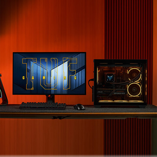 ASUS ROG family bucket 14600KF/RTX5060Ti RTX5070 computer host live broadcast e-sports Delta game design rendering desktop assembly complete machine DIY assembly machine with one 14600KF+RTX5060