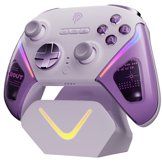 EasySMX Meteor D10 wireless game controller TMR rocker double-cut trigger Switch2 Bluetooth PC Android Apple mobile phone computer mobile game Steam Ming Mo Yuan Xu Zhi Yu Xing Meng Zi