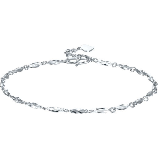 Saturday Fu PT950 platinum bracelet for women PT072141 about 2.56g 16+2cm