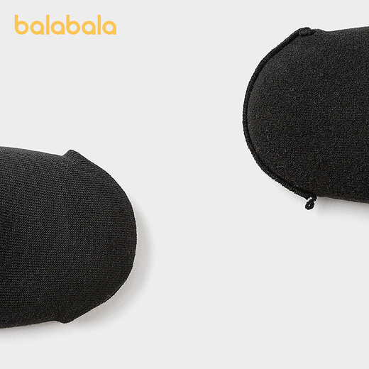 Balabala shopping mall same style children's pantyhose baby leggings girls dance socks brushed single pack black tone 00399 5-7 years old 120cm
