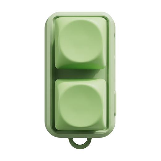 Hanlinyue Free2 e-book page turner remote control mobile phone tablet novel page turning Douyin music switch supports turning off the light green axis audio green mobile version