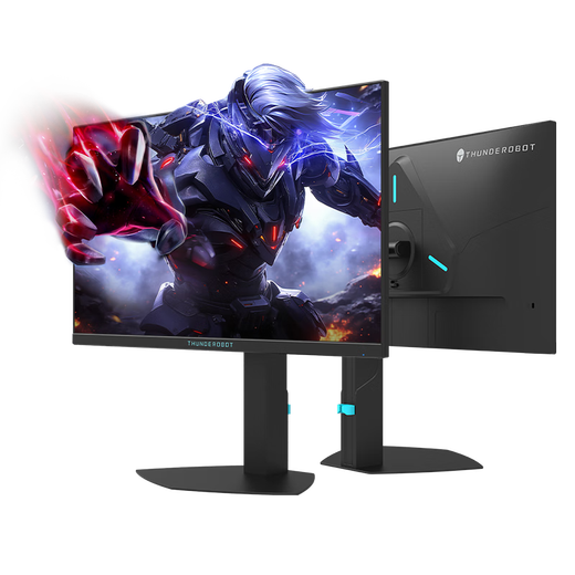 ThundeRobot display 23.8-inch 2K260Hz high-brush gaming display HD FastIPS hardware low blue light 1ms response HDR500nit high-bright lifting rotating base JQ24F260L/23.8-inch/2K/260Hz