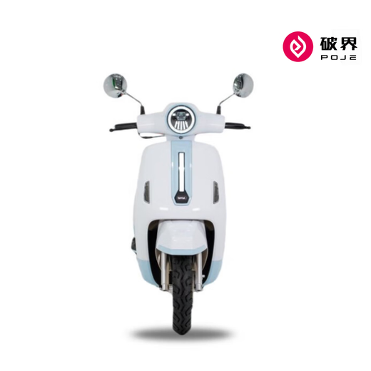 Breaking the Boundary Kara 2025 125 Pedal Fuel Motorcycle New Retro Transportation Free Purchase Tax Blue and White