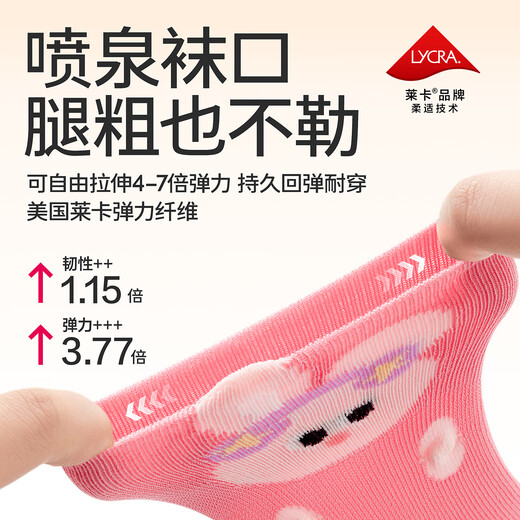 Baby newborn baby socks spring and autumn winter pure cotton type A antibacterial socks children's socks girls mid-tube socks