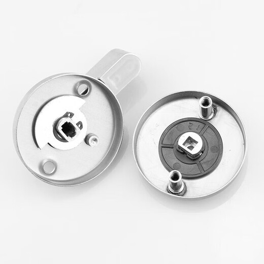 Hesdig JG-1917 stainless steel partition lock toilet door lock partition door buckle with unmanned indicator lock public toilet hardware accessories C type flat door lock (3 sets/piece) Jingcang flash delivery