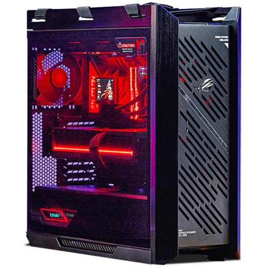 ASUS ROG Sun God family bucket 9800X3D RTX5080 RTX5090 D assembly computer host thousand frames e-sports game AI design rendering DIY assembly machine with five 9800X3D+RTX5080