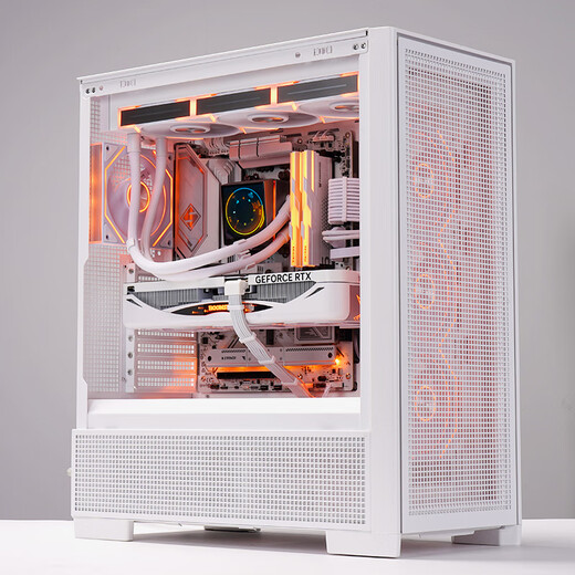 爱国者（aigo）极光Z13 PRO 白色正叶 ARGB 5v3针主板同步 电脑机箱风扇12CM/PWM温控调节/无限镜