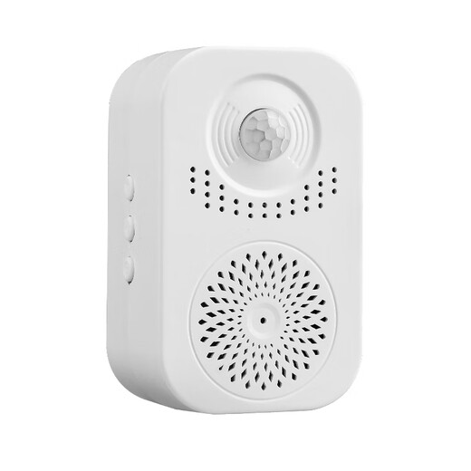 JiGong prompteur vocal de bienvenue pour rappeler aux gens d'entrer, dispositif de bienvenue à induction de sonnette, petit haut-parleur, annonce de magasin, prompteur vocal de sonnette à induction rechargeable