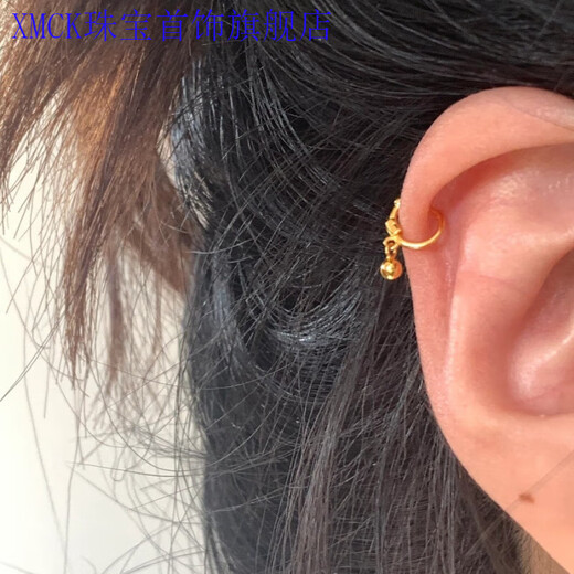 XMCK Old Phoenix does not need to take off mini small earrings, round bead earrings, women's pendant ear bones, 6mm gold earrings when sleeping