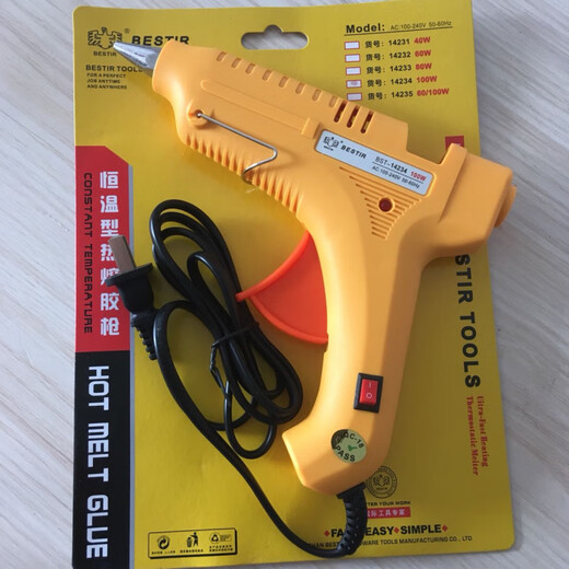 Température à fonte chauffée à chaud pistolet à colle 60W100W Silicone Tie à fonte Hot Melt Eagle Sceau Besti Eagle Brand 14232 14234 80W TEMPRAUX HAUTEUR CHAUD LE PAUT GLUE UN 14223