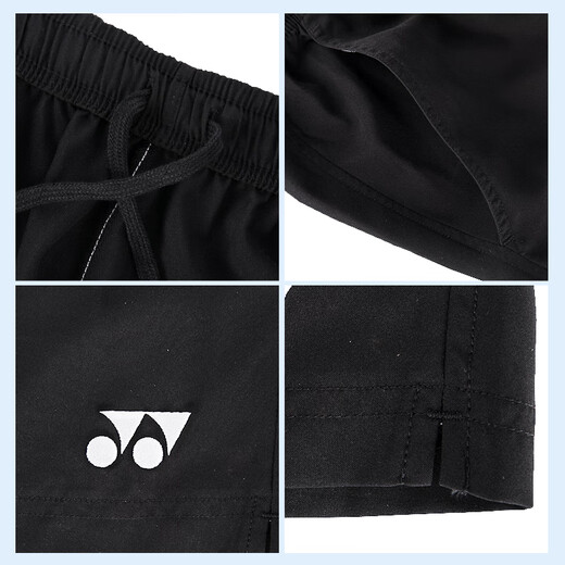 Yonex yonex badminton tennis Sportswear Herren Shorts yy schnell trocken 15048cr-007 schwarz m