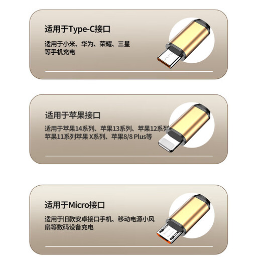 Metal shell three-in-one braided cable, 120W super fast charging, one-to-three simultaneous charging data cable, suitable for Apple 15, Huawei and Android, thick core, low temperature, no damage to the machine, 2 special packages, local gold three-in-one, more than 999% of users purchased 1.2 meters