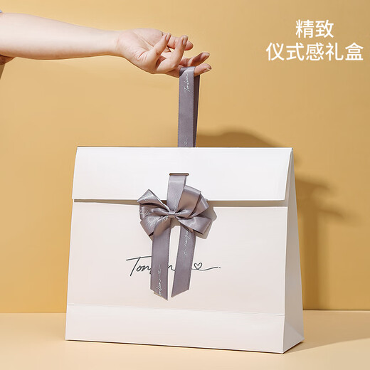 Tangshi Cashmere Neck Cover Men's Scarf Gift Box Autumn and Winter Cycling Scarf Cold Warm Neck Cover Boys New Year's Birthday Gift