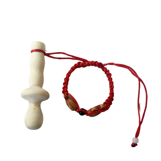 Purely natural Zanthoxylum bungeanum molar stick for infants 6 months old Zanthoxylum bungeanum 3 baby toothpaste anti-eating hand artifact chewing fun Baseball pacifier style Zanthoxylum bungeanum + Pisces red rope bracelet-storage box