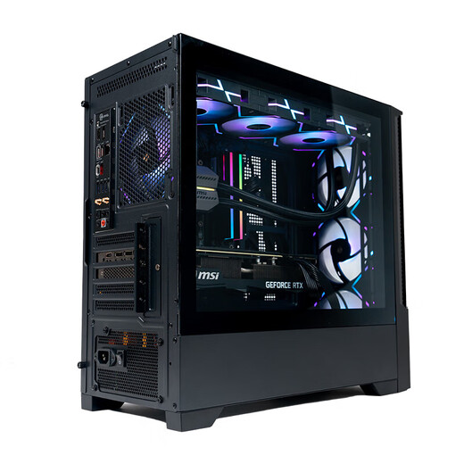 MSI Ultra7 265KF/5060Ti/5070Ti/5080 desktop assembly computer design rendering game e-sports Delta mobile computer host DIY complete machine configuration three 265KF box + RTX5060Ti 16G