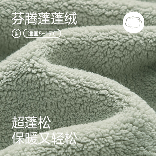 Fenton fluffy couple pajamas for women autumn and winter new warm anti-static coral velvet young men's home wear set