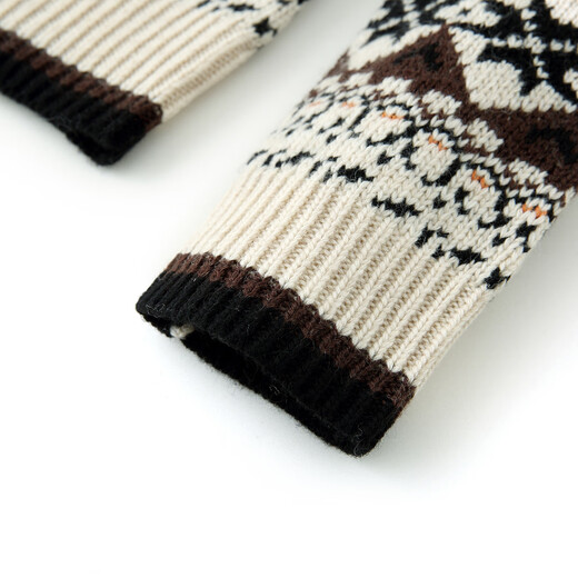 Wancaoyi 2025 winter new set H26101451 off-white M