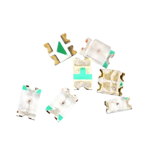 Zejie SMD LED 0603 0805 1615RGB colorful red, yellow, blue, green, white and orange LED lamp beads 0603 white light (20 pieces) No Specifications