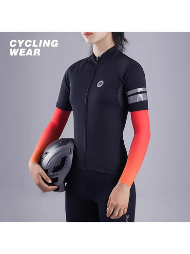 Locke Brothers Summer Cycling Suit Shorts Short Sleeve Men's and Women's Mountain Road Self-Practice Darren Top - White (Breathable and Quick-drying) S