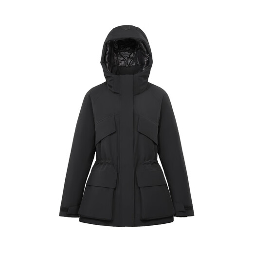 Bosideng Out of Stock Clearance Autumn and Winter Women's Down Jacket Fashion Casual Hooded Versatile Winter Warm Jacket Store Manager Recommendation Black 8056 M 165/88A