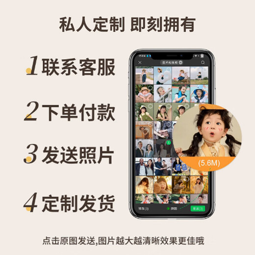 The fantasy wedding dress is made into a photo frame and customized baby photos are made to make a children's crystal table, washed and photographed. The edge of the starlight wallet has faded in 80 years. Loss of money. 7-inch crystal table. Buy one, get one free.