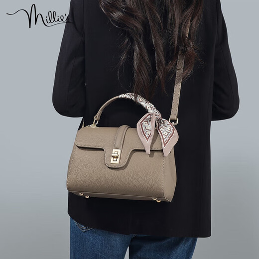 Miaoli Cowhide Bag Bag Women's Bag Portable Mother Bols