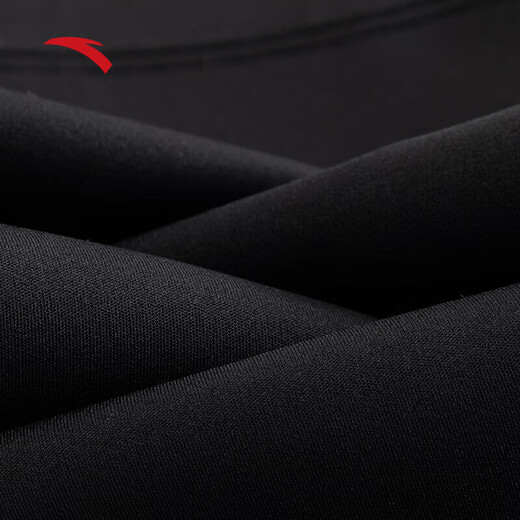 ANTA Micro-pressure Shaping Tights Women's Autumn and Winter New Style Plush Warm Butt Lift Cycling Yoga Pilates Basic Black-2 XS (Female 155)