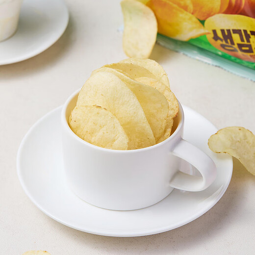 Orion Original Cut Potato Chips (Onion Flavor) 60g Snack Imported from South Korea, Final Clearance