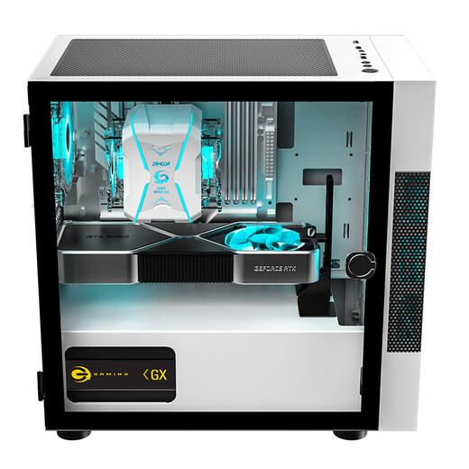 长城（Great Wall）阿基米德1白色电脑机箱（超宽体/MATX小板/240水冷位/玻璃全侧透/20CM风扇位/5080显卡）