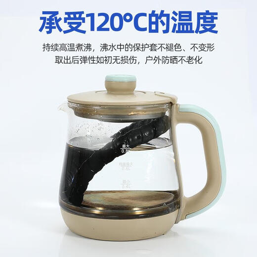 PP plastic spiral protective sleeve industrial high-pressure winding pipe thickened wear-resistant hydraulic oil pipe car wash water pipe protective sleeve black inner diameter 100mm/10 meters