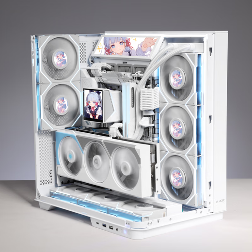 ASUS 9800x3d host 5070ti host 5080 ASUS rog family bucket 9800x3d5070 host DIY gaming desktop assembly computer subsidy for the whole machine configuration upgrade package/single shot not sent/be careful when shooting