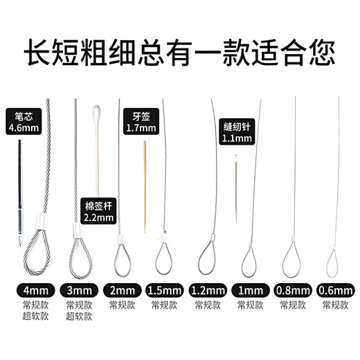 GUWANJI 304 stainless steel wire rope steel rope thin soft clothesline rack plastic-coated lifting M1/2/3/4/5/6/8/10mm 2.5mm (7x7*30 meters)