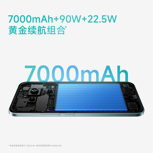 Xiaomi(MI)REDMI Redmi Note15 Pro+ 5G 4th Generation Snapdragon 7s Xiaomi Redmi Phone Sky Blue 12GB+256GB Official Standard