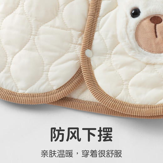 Youqi baby clothes for men and women, autumn and winter velvet warm clothes for infants and young children, windproof thickened cotton clothes and cotton clothes for going out