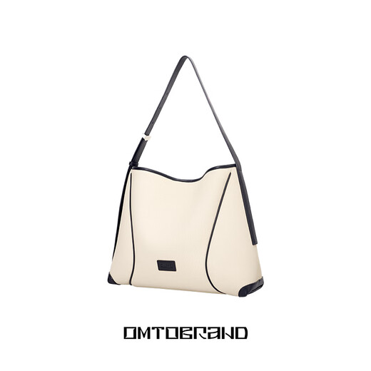 OMTO [same style of Wang Churan] Oatmeal soft hobo bag high-end communication crossbody bag large capacity Tote birthday gift
