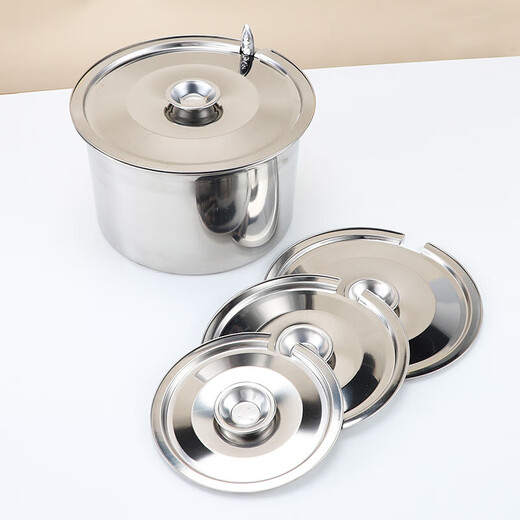 Lard can lid spoon household large oil can high temperature resistant ceramic cooked oil meat oil spicy chili oil kitchen storage open taste cup 14cm