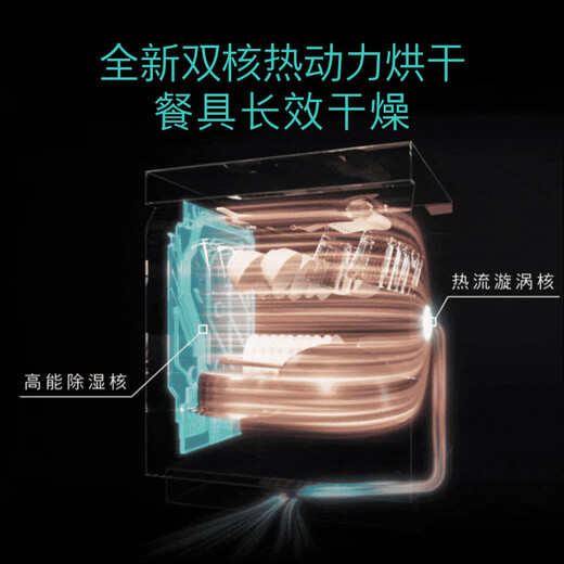 SIEMENS Black Magic Mirror Series 636ultra Intelligent Edition Intelligent Clean Rubik's Cube High Edition 163L Large Volume Dishwasher Embedded Dual-Core Thermal Power Dryer SJ43HB00KC