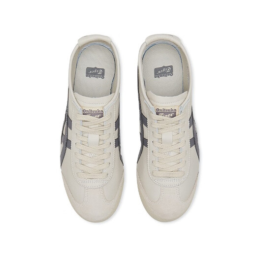 Onitsuka Tiger MEXICO 66 classic white shoes sports casual shoes retro men's and women's shoes 1183A201 oatmeal color 36