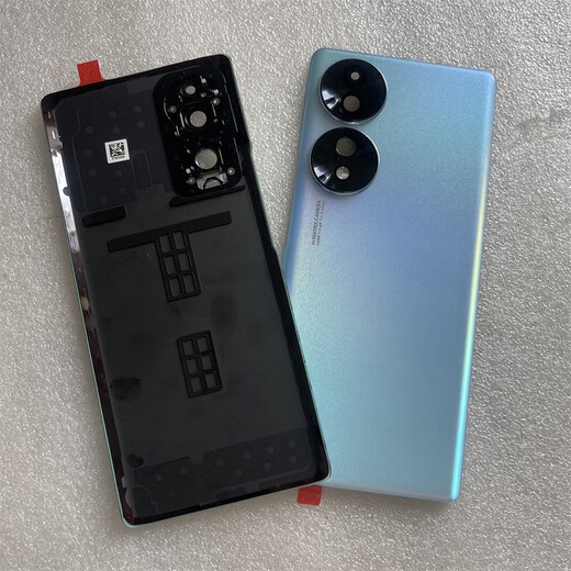 Honor (HONOR) is suitable for Honor 70 original disassembly back cover 70Pro + original mobile phone battery cover outer rear shell screen glass Honor 70 bright black back cover original film back sticker