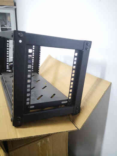 19-inch 5U6U home desktop open rack home monitoring network cabinet simple rack audio bracket 4U-depth 250mm-DIY parts delivery