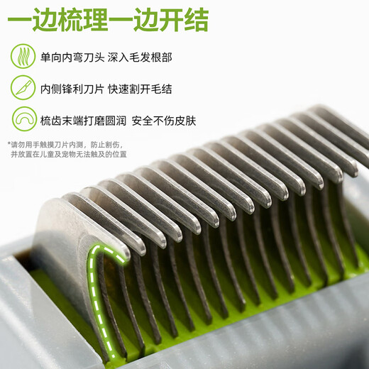 FURminator cat comb, pet knotting comb, thinning comb for cats and dogs, special pet supplies for long-haired cats, dog hair cleaning tool